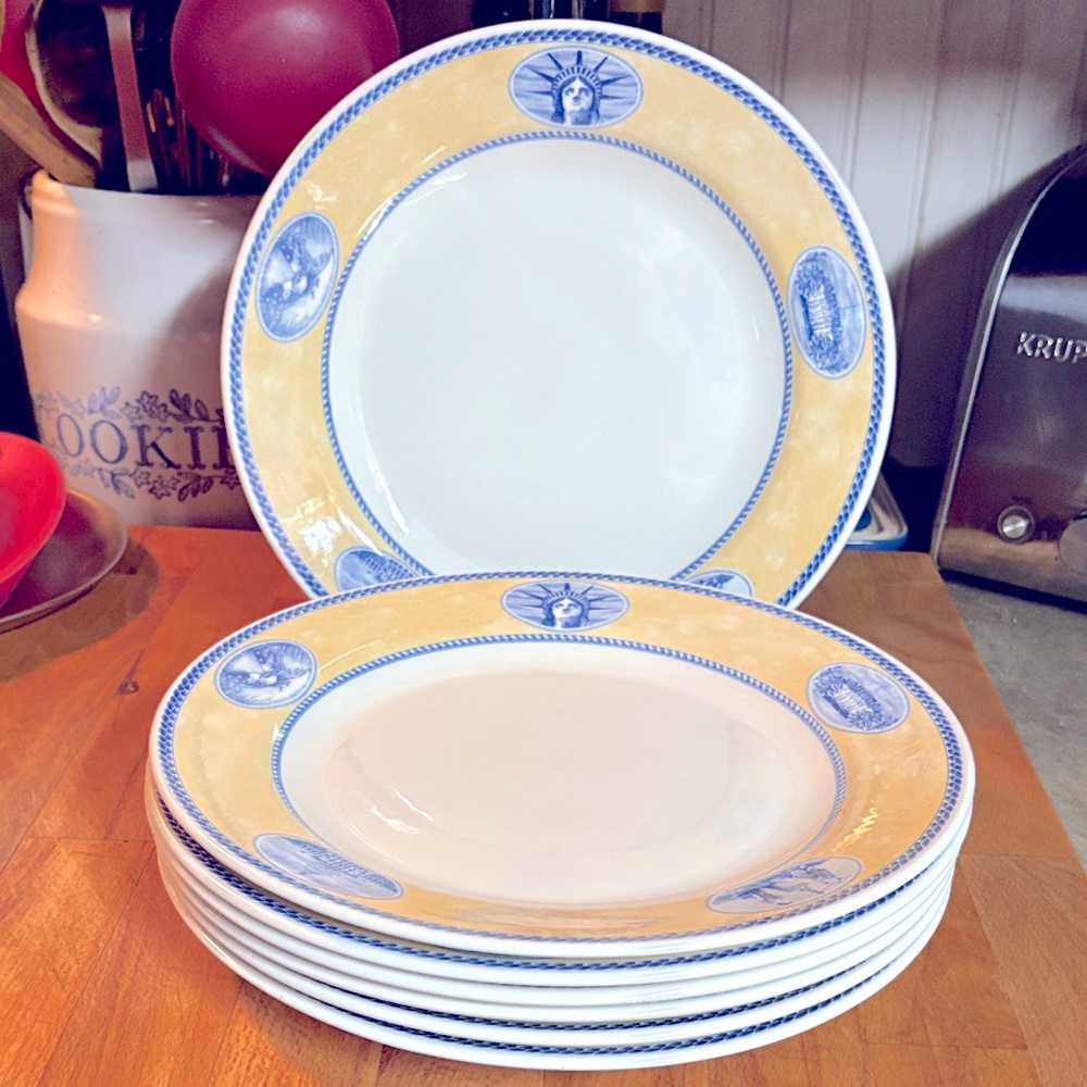 American heritage millennium collection by Churchill dinner plates